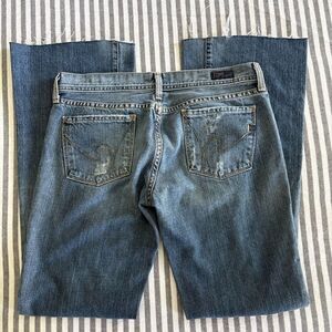 Citizens Of Humanity Medium Blue Bootcut Jeans